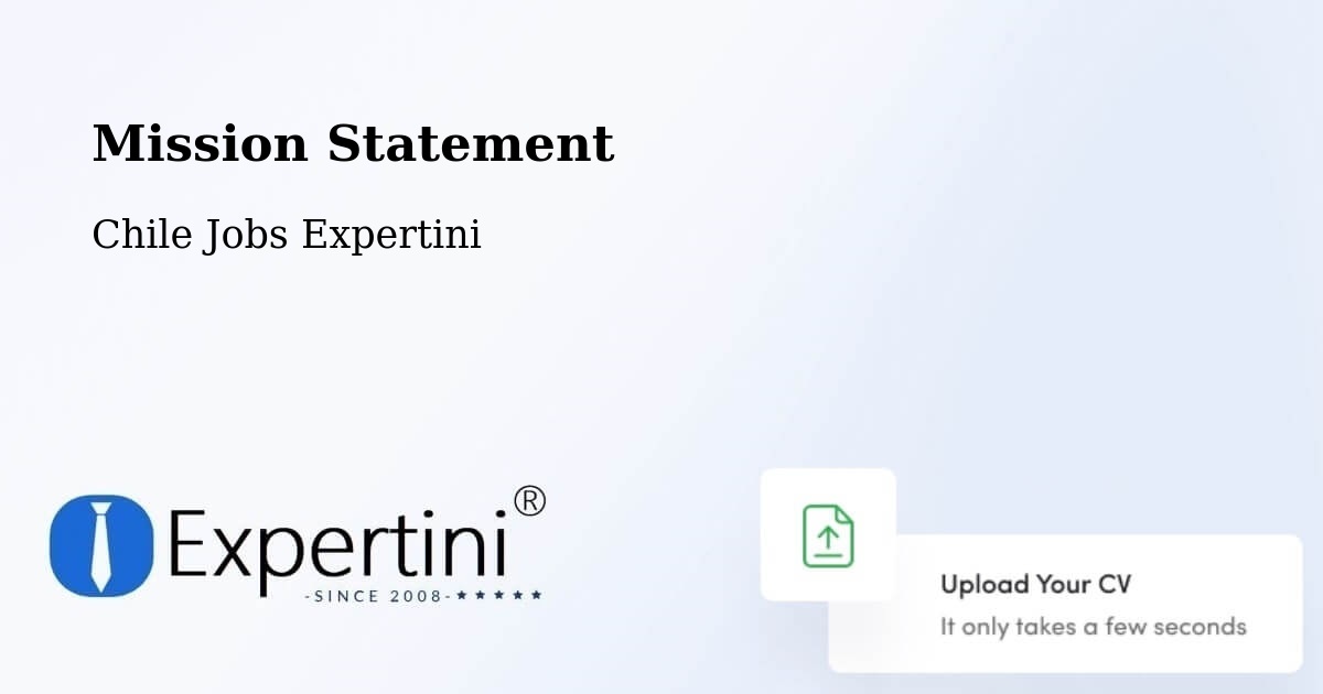 Corporate Mission – Placilla - Chile Jobs Expertini
